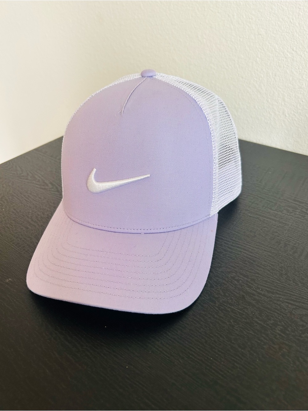 Nike Lilac and White Trucker Hat